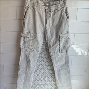 PacSun Light Gray Cargo Pants